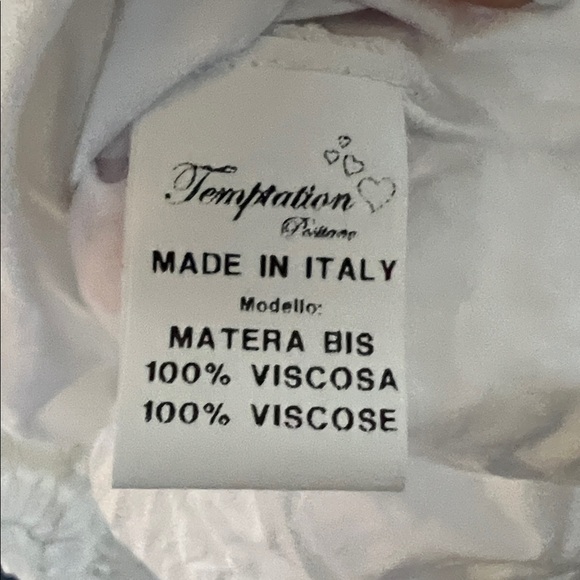 White Temptation Positano maxi dress size L - Picture 7 of 8